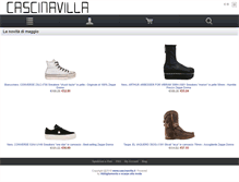 Tablet Screenshot of cascinavilla.it